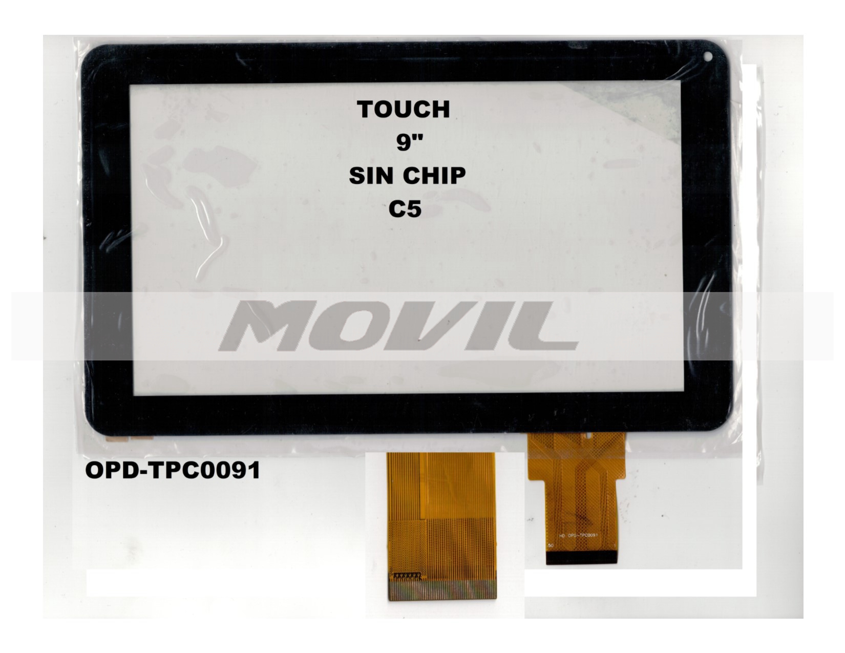 Touch tactil para tablet flex 9 inch SIN CHIP C5 OPD-TPC0091